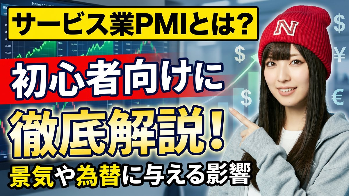 サービス業PMIとは？景気や為替に与える影響を初心者向けに解説