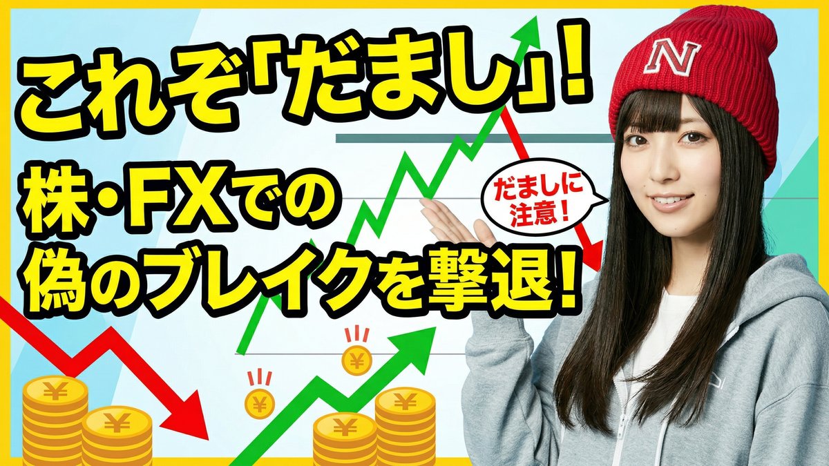 だましとは何か？株やFXで起きる「偽のブレイク」を分かりやすく解説