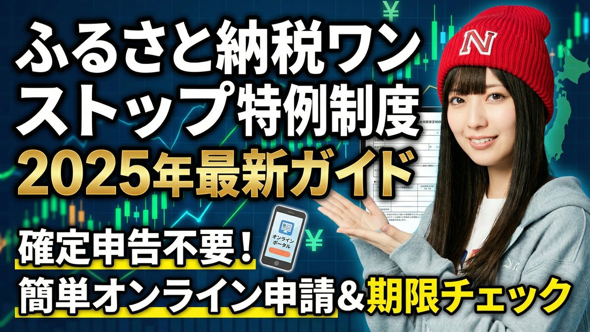 ふるさと納税「ワンストップ特例制度」とは?―仕組み・条件・期限・オンライン申請まで最新ガイド(2025年版)