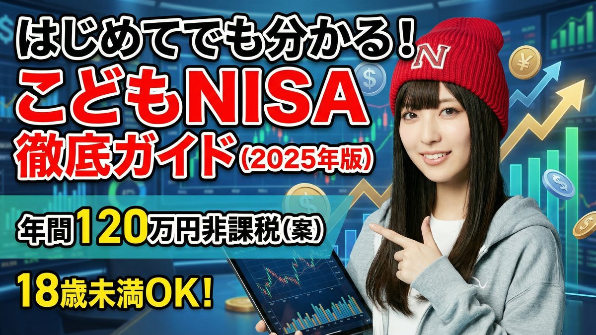 はじめてでも分かる！こどもNISA徹底ガイド（2025年版）