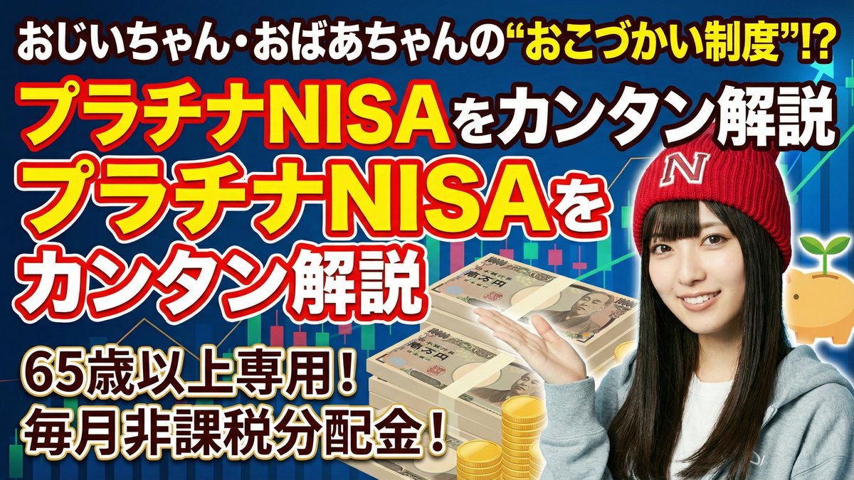 おじいちゃん・おばあちゃんの“おこづかい制度”⁉ プラチナNISAをカンタン解説