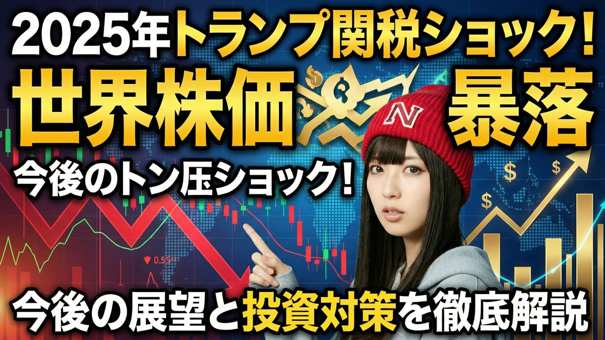 2025年トランプ関税ショック：世界株価暴落とその先行きを徹底解説