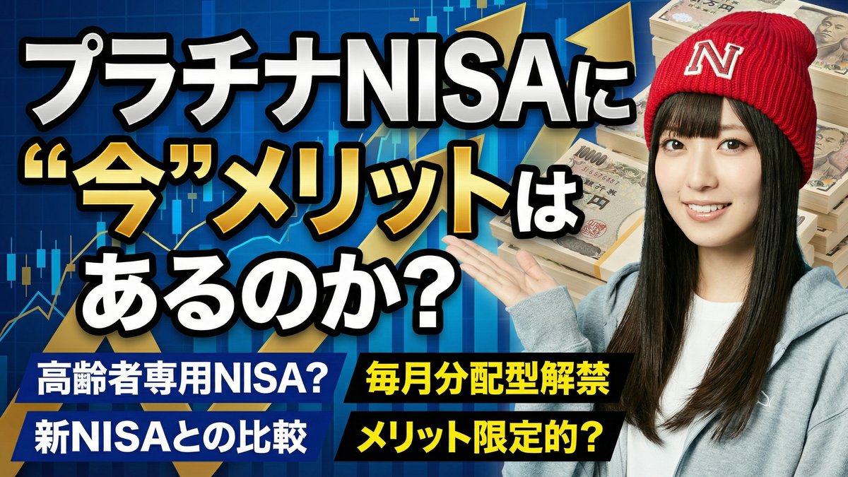 プラチナNISAに“今”メリットはあるのか?