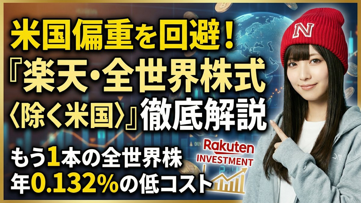 楽天・全世界株式〈除く米国〉インデックス・ファンド徹底解説 ― 米国偏重を避ける“もう1本”の全世界株