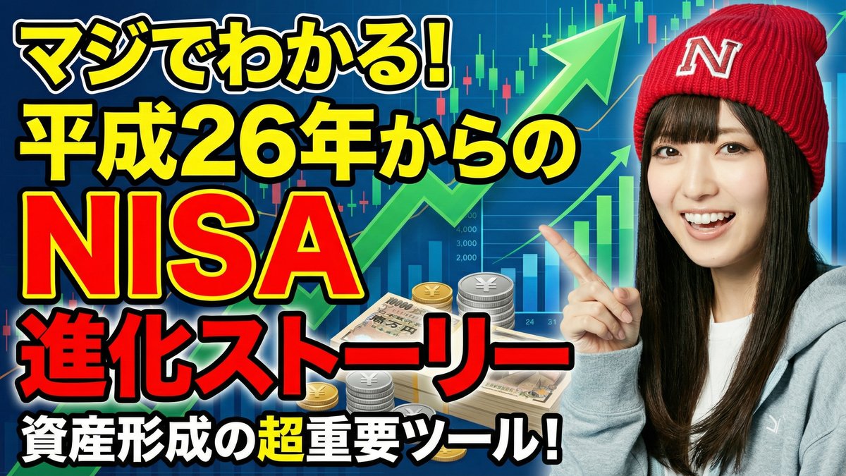 マジでわかる！平成26年からのNISA進化ストーリー