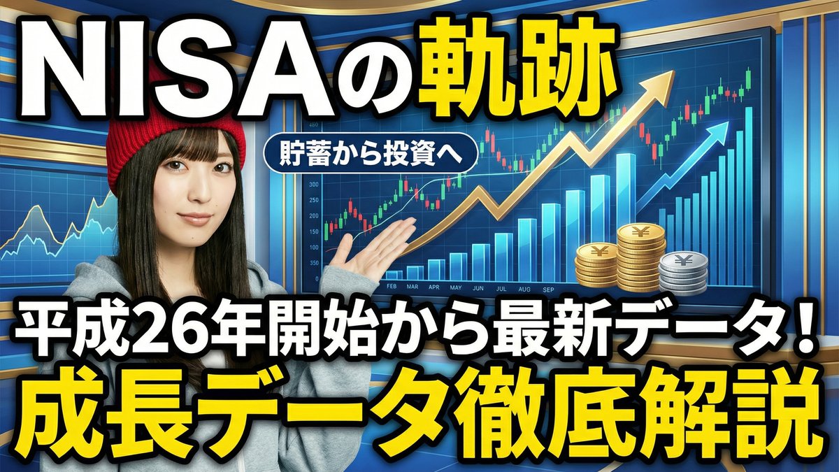 平成26年から見えるNISAの軌跡：制度開始から最新データまで