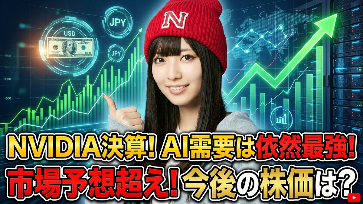 NVIDIA決算まとめ:AIデータセンター需要はまだ強い。売上・利益・ガイダンスともに市場予想を上回る