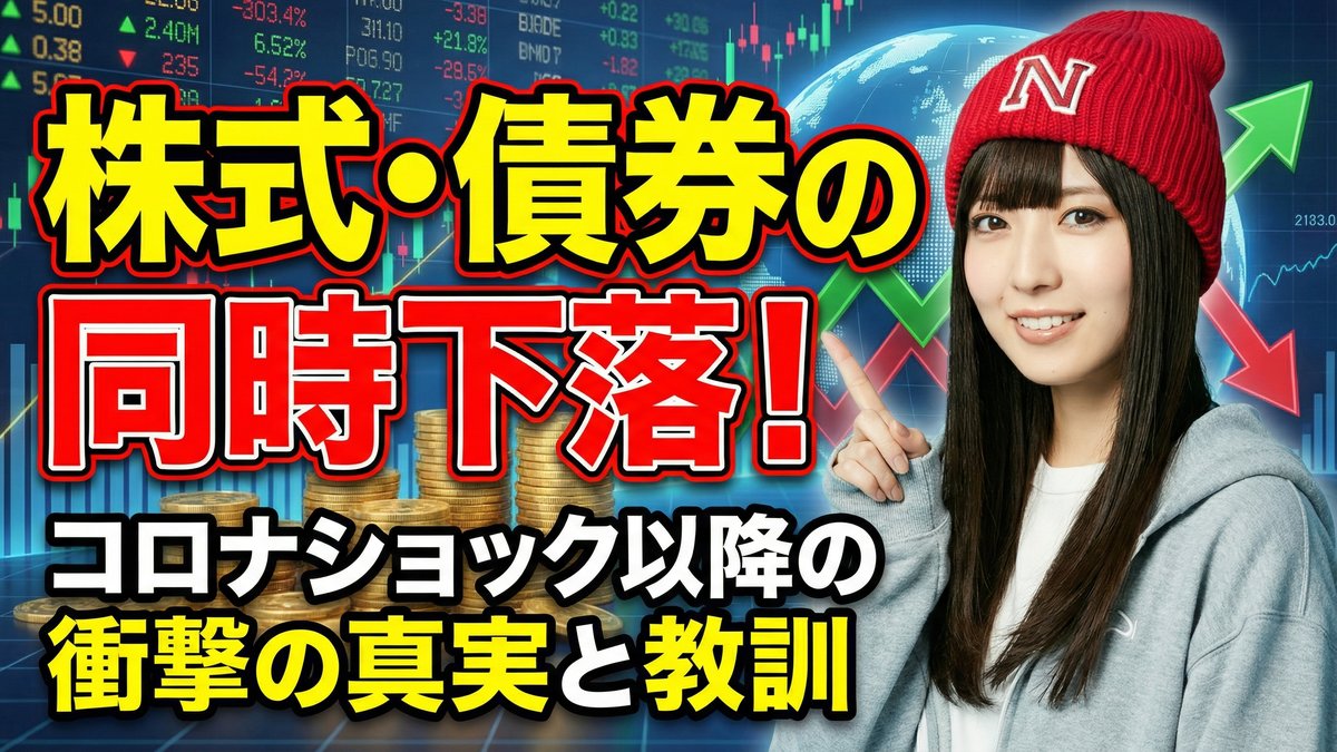 コロナショック以降に見られた株式・債券の同時下落現象の背景と教訓