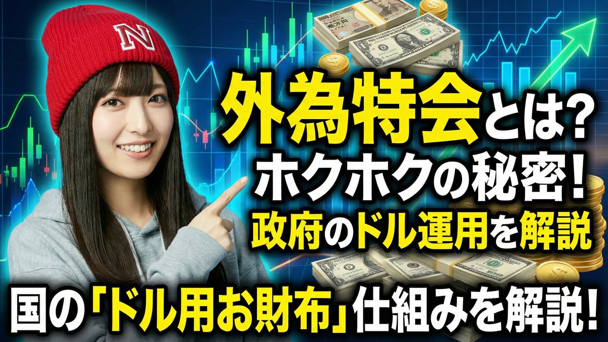 外為特会とは?ホクホク発言で注目の“政府のドル運用口座”をやさしく解説