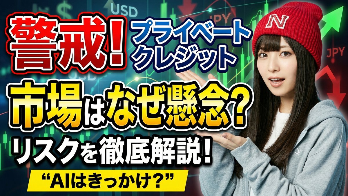 プライベートクレジット問題とは? 市場で警戒される理由